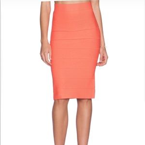 BCBG Ledger High Waisted Skirt